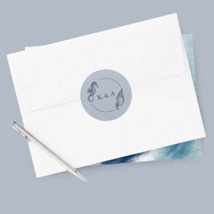 Adesivo SEATERNAL Seacavalo marinho e Shell Sea Wedch Mono