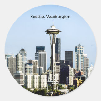 Adesivo Seattle, Linha do horizonte de Washington