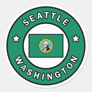 Adesivo Seattle Washington