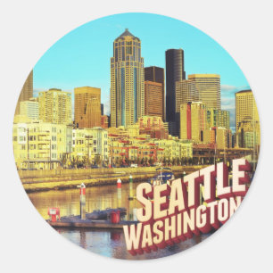 Adesivo Seattle Washington
