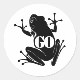 Adesivo Secret Heart "GO" Flying Frog Classic