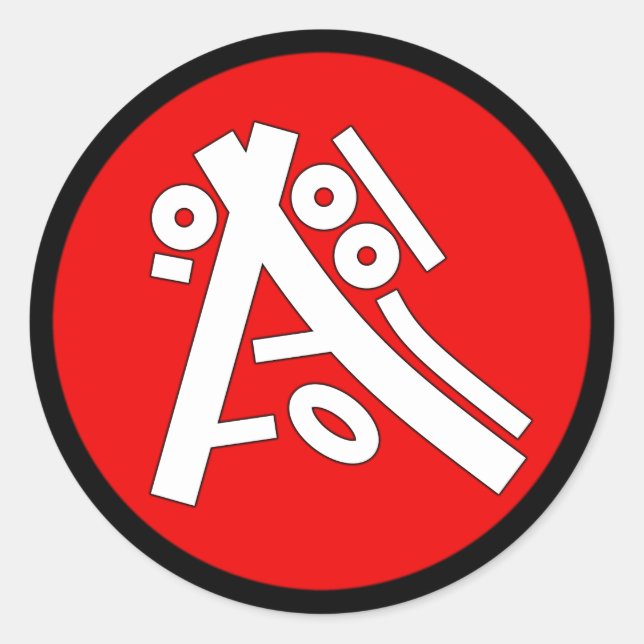 Adesivo Secret ideographs (cool exotic symbols) 6a (Frente)