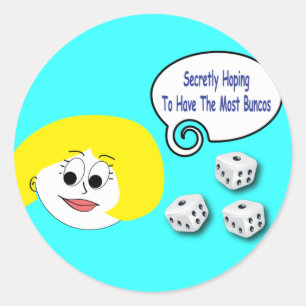 Adesivo Secreta esperando ter a maioria de Buncos