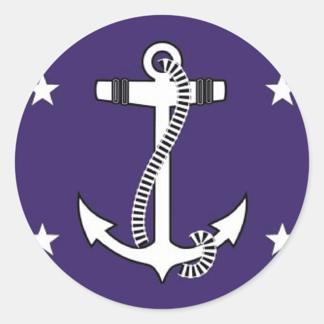 Adesivo Secretário do Marinho dos Estados Unidos (Frente)