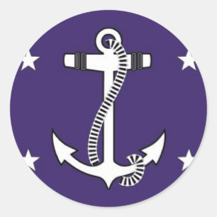 Adesivo Secretário dos Estados Unidos do marinho