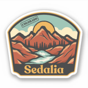 Adesivo Sedalia, Colorado Sticker
