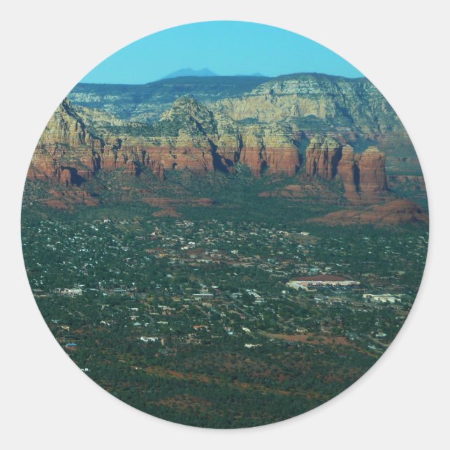 Adesivo Sedona e Coffee Pot Rock vistos de cima (Frente)