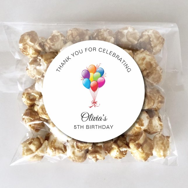 Adesivo segundo 1rua 3 4º 6 7 8º 9º Festa de aniversário (Criador carregado)