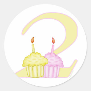 Adesivo Segundo aniversário