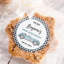 Adesivo Segundo aniversário de dois moinhos rápidos com ca