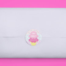 segundo aniversário sorvete