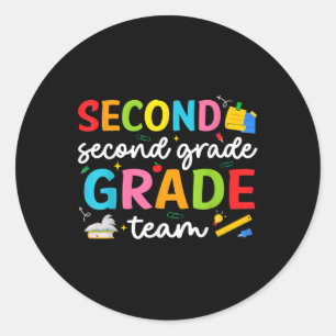Adesivo Segundo de segundo grau da equipe - Esquadrão de P