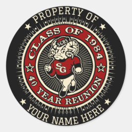 Adesivo Segundo grau Sul Ramsey Property Stickers 6