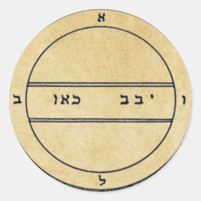 Adesivo Segundo Pentáculo do Mercúrio (Frente)