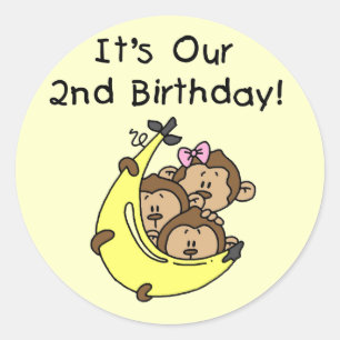 Adesivo Segundo Triplets - Dois Meninos/ Um Camiseta Rapar