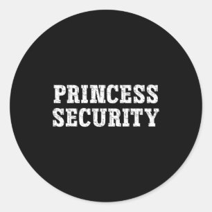 Adesivo Segurança da Princesa Correspondente ao Papai da M