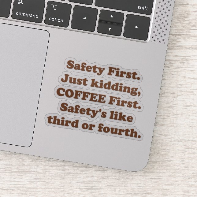 Adesivo Segurança Primeiro (Detalhe)