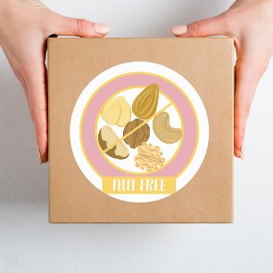 Adesivo Seguro para Alergia sem Nozes