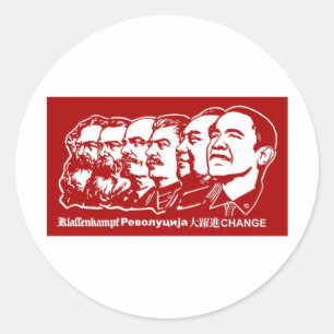 Adesivo Seis comunistas