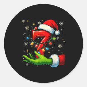 Adesivo Seis Sete Piada de Natal Meme Casal Combinando