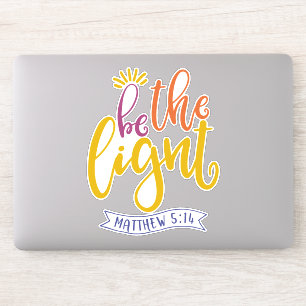 Adesivo Seja A Luz Do Mundo