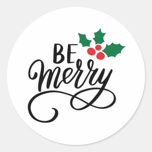 Adesivo Seja Feliz (Frente)