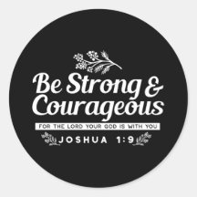 Seja Forte e Corajoso – Josué 1:9 Versículo Bíblic