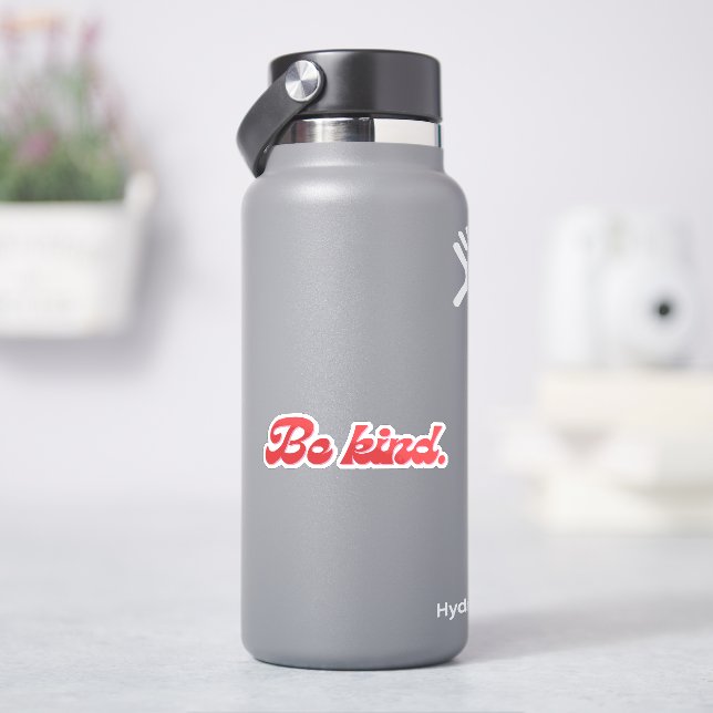 Adesivo Seja gentil (HidroFlask)