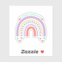 Seja gentil com sua mente | Rainbow Peach Candy