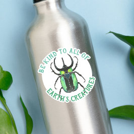 Adesivo Seja gentil com todas as criações, o lovebug do be