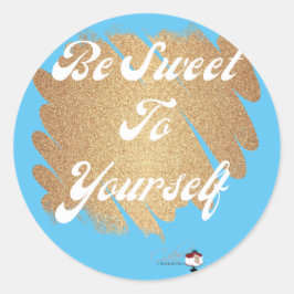 Adesivo Seja gentil consigo mesmo