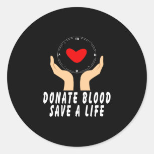 Adesivo Seja Legal Dar Sangue