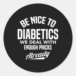 Adesivo Seja legal em Diabetes Tipo 1