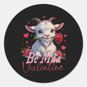Adesivo Seja Maa Namorados Goat Heart Gote Happy Valent
