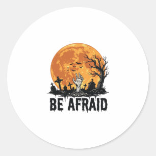 Adesivo Seja Medo Projeto Vetorial de Cemitério de Hallowe