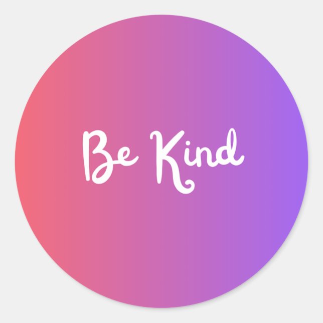 Adesivo Seja o Kind Stick (Frente)