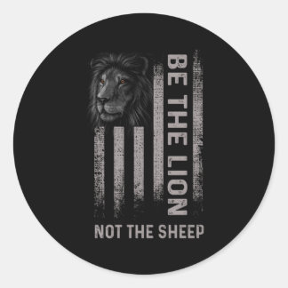 Adesivo Seja O Leão Não A Ovelha
