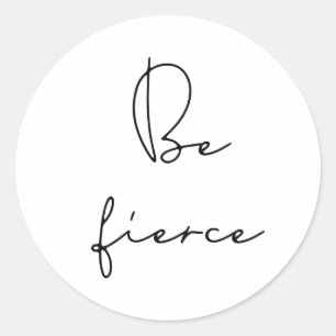 Adesivo Seja pia batismal preta feroz