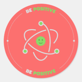 Adesivo Seja positiva