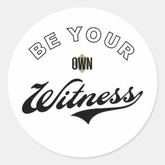 Adesivo Seja Sua Testemunha