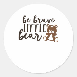 Adesivo Seja Um Bom Urso, Ursinho De Urso Bonito Para Bebê
