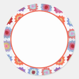 Adesivo "Selado com Estilo: Envelope Colar Coluna Clássica