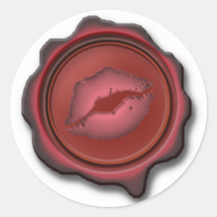 ADESIVO SELADO COM UM BEIJO DE SHARON SHARPE