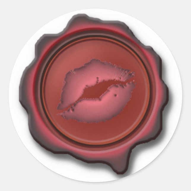 ADESIVO SELADO COM UM BEIJO DE SHARON SHARPE (Frente)