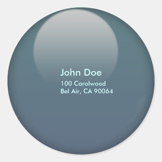 Adesivo Seladores de envelopes do botão gelly (Frente)