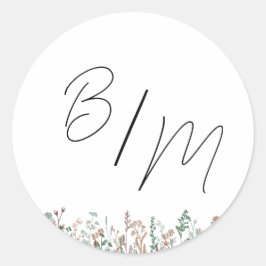 Adesivo Selagens de Envelope de Casamento Personalizado