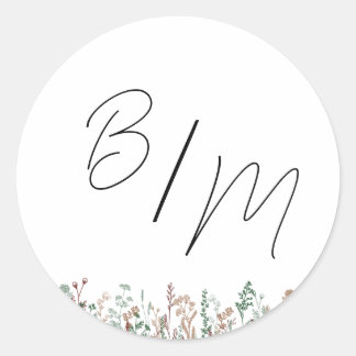 Adesivo Selagens de Envelope de Casamento Personalizado