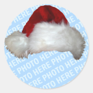 Adesivo Selagens de Natal de Modelo de Foto Personalizávei