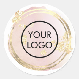 Adesivo sele o seu logotipo no envelope elegante