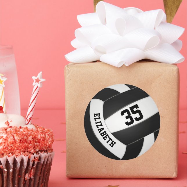 Adesivo seleção branca negra cores voleibol masculino (Festa)